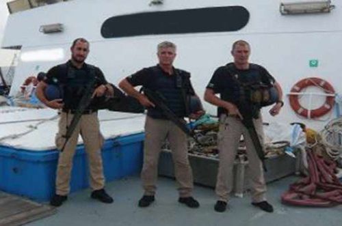 Private ship protection teams